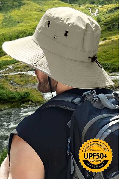 Mood Agenda Unisex Uv Protection Wide Brim Foldable Safari Outdoor Boonie Hiking & Beach Hat