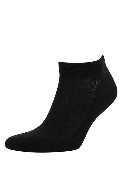 DeFacto 3-teilige Baumwoll-Booties-Socken für Herren V6912azns