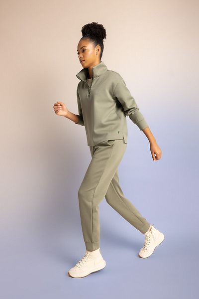 DeFacto Φούτερ Jogger Standard Fit - Ελαστική μέση, Basic Straight με τσέπες B6358ax23wn