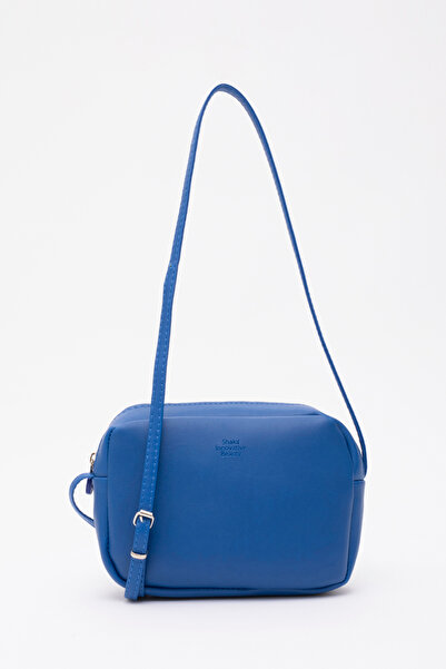 SHAKA Saks Mavi U23 Suni Deri ,Tek Bölmeli, Fermuarlı,Süet İç Kumaş, Ayarlana...