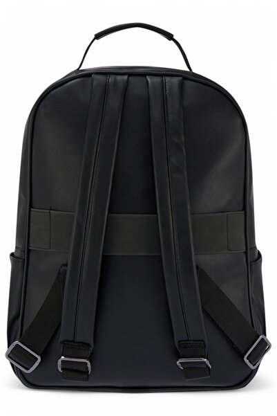 U.S. Polo Assn. U.S. Polo Assn. Vegan Faux Leather Laptop Bag with Backpack and Shoulder Strap