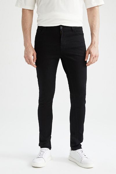 DeFacto Super Skinny Jean Trousers - Κανονική μέση, εξαιρετικά στενό πόδι W9347az22au