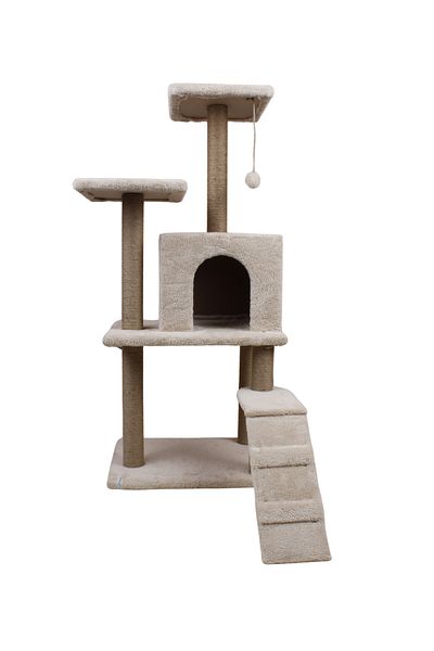 Petilux B-08 Cat Scratch Cat House and Cat Playhouse
