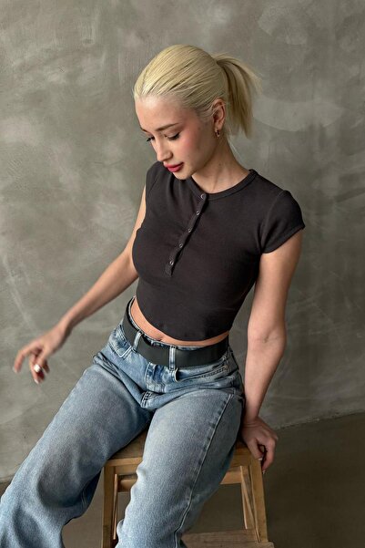 Seeh Για καπνιστό μπλουζάκι Henley Snap Sh231 με κλείσιμο