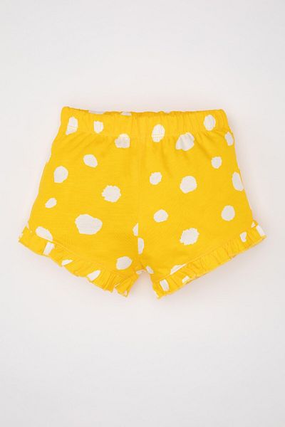 DeFacto Baby Girl 2 Piece Set Crew Neck Printed Short Sleeve T-Shirt Shorts C0040A524Sm