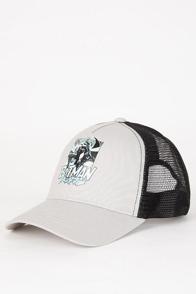 DeFacto Batman Patterned Boy's Gabardine Baseball Cap - C0549a824sm