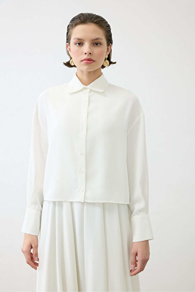 TERZİ DÜKKANI κοντό πουκάμισο ali za rep λευκό