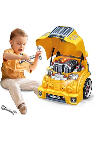 Generic Kids Motor Car Engine Workshop Toy with Realistic Tools and Sounds Mechanic Workshop Set