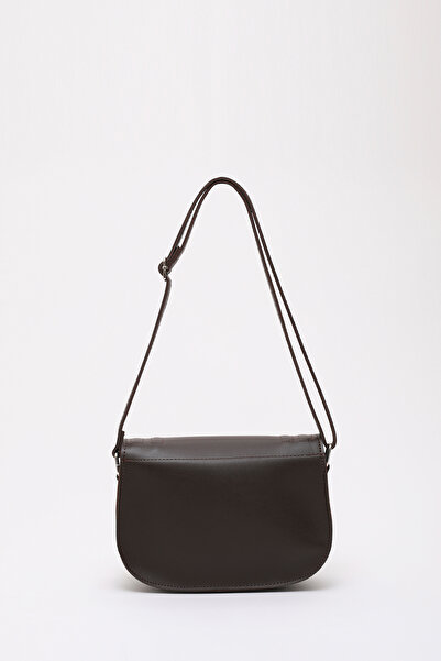 SHAKA Brown Color Shk93 Faux Leather 2 Compartment Adjustable Strap Arm and Shoulder Bag