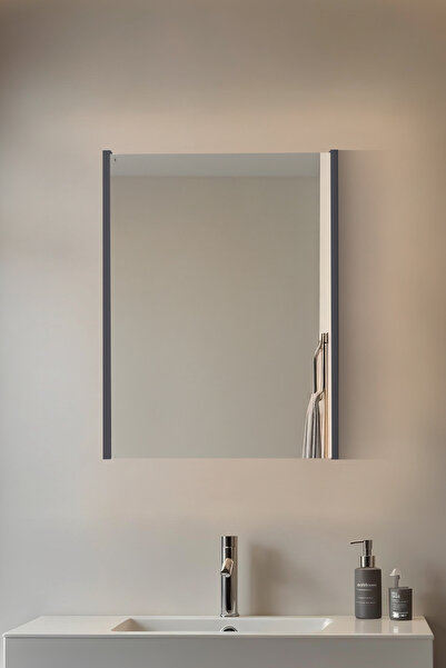 shop Aynalı Banyo Dolabı – Raflı Lavabo Üstü, Modern Tasarım 55x60