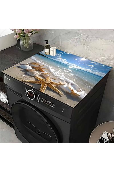Else Dekor Dryer Washing Machine Cover - Liquid Proof, Non-Slip and Washable