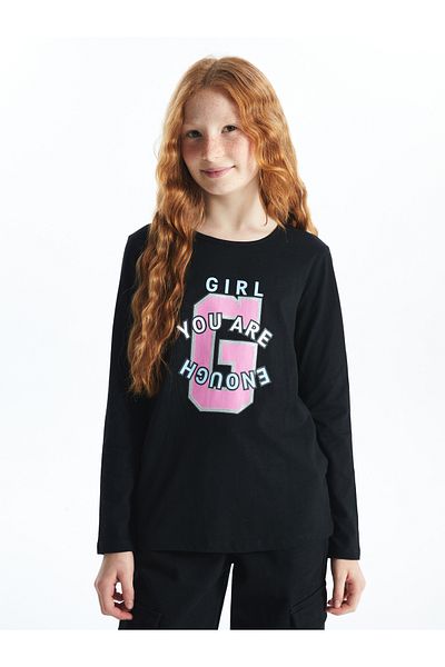 LC Waikiki Crew Neck Girl's T-Shirt