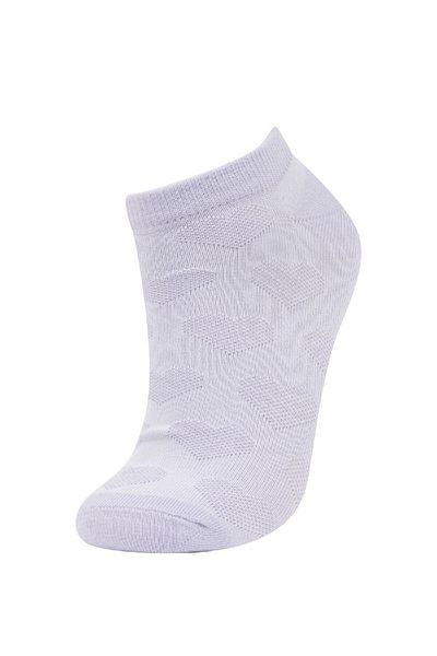 DeFacto 3-teilige Baumwoll-Booties-Socken für Damen B6019axns