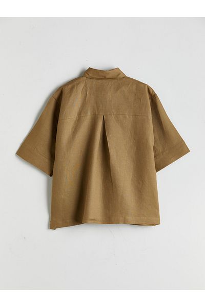 LC Waikiki Cămașă oversize de in pentru femei