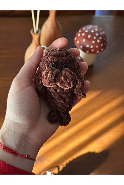 yucin Μπρελόκ βελούδινο γούρι για τσάντα