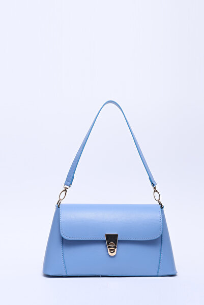 SHAKA Blue Shk153 Piele artificială Blocare Curea standard cu un singur compartiment Geantă de mână, braț și umăr L:15 E:29 G: