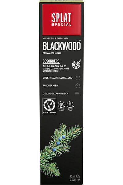 Splat Special Blackwood Charcoal Powerful Whitening Natural Toothpaste -75ml