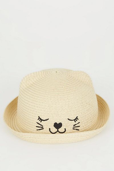 DeFacto Strohhut für Mädchen mit Stickerei - N4134A624SM