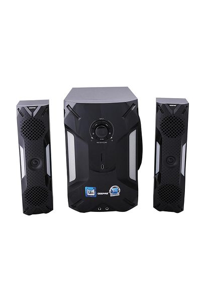 Geepas 2.1 Multimedia Speaker 35000 Watts 8"Woofer|USB, Bluetooth & Multiple Device Inputs Pc, Ps4|GMS8507