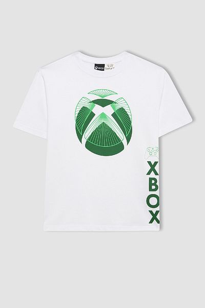 DeFacto Tricou cu mânecă scurtă pentru băieți Xbox Crew Deck C0378A824SM