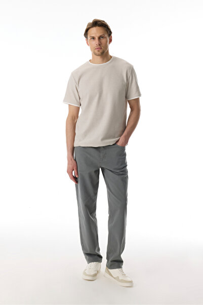 Mudo بنطلون بقصة مستقيمة