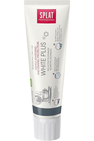Splat Professional White Plus Whitening Natural toothpaste with Enamel care, 100ml