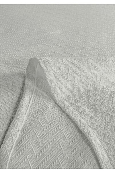 Evim %100 Pamuk Doria Gri Tek Kişilik Pike Takımı 160 X 230cm