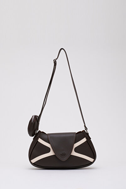 SHAKA Maro/Crem Shk96 Portofel din piele artificială cu un singur compartimen...