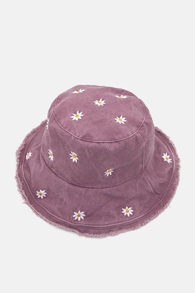 Pull & Bear Daisy print bucket hat