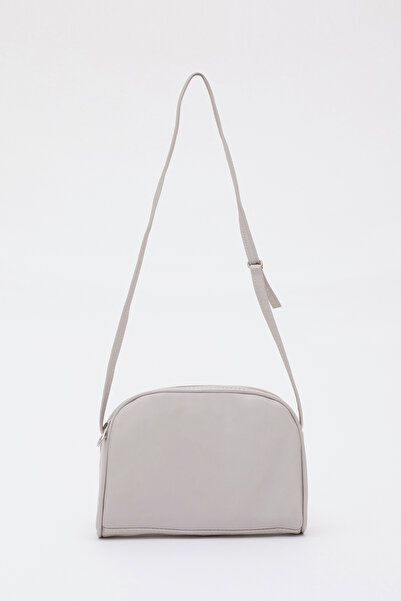 SHAKA Gray Shk25 Mini Urban Cross Strap Single Compartment Faux Leather Handle and Shoulder Bag