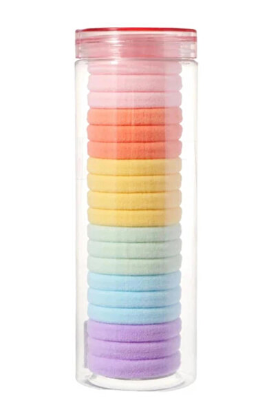 Miniso Kutulu Havlu Saç Lastiği (20 Adet)