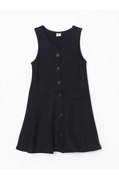 LC Waikiki Κοριτσίστικο φόρεμα V-Neck