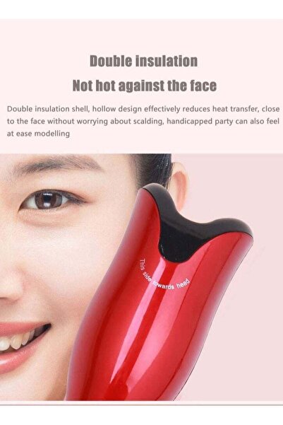 COOYA 5-Pieces Automatic Ceramic Hair Curler, With LCD Digital Display, Curling Iron, for Hair Types