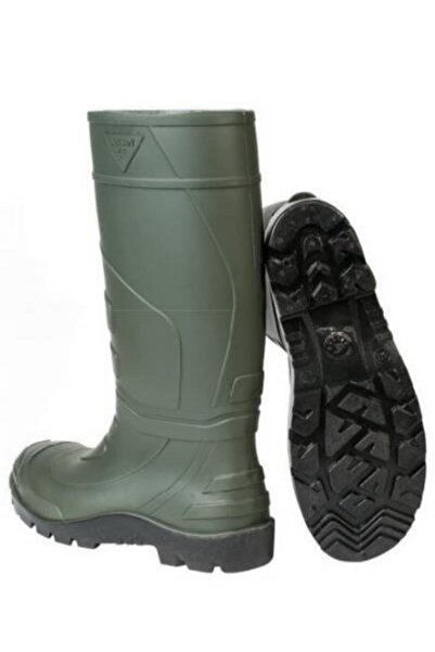 ARISAN Arısan S5 PVC İş Güvenlik Çizmesi Haki Çelik Burun Çelik Ara Taban