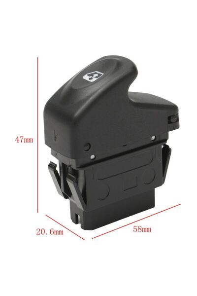 parçazamanı Renault Megane 1 1996-2003 Cam Açma Düğmesi Tekli