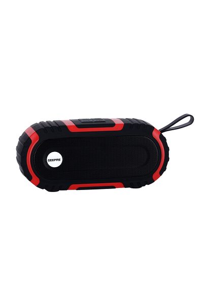 Geepas Rechargeable Bluetooth Speaker, 10m Range | BT/ TF Card/ AUX/ USB Playback/ TWS Function| GMS11180N