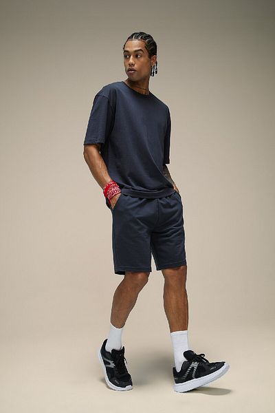DeFacto Κοντό πόδι Slim Fit Φούτερ Ύφασμα - Σορτς A1625ax24sm