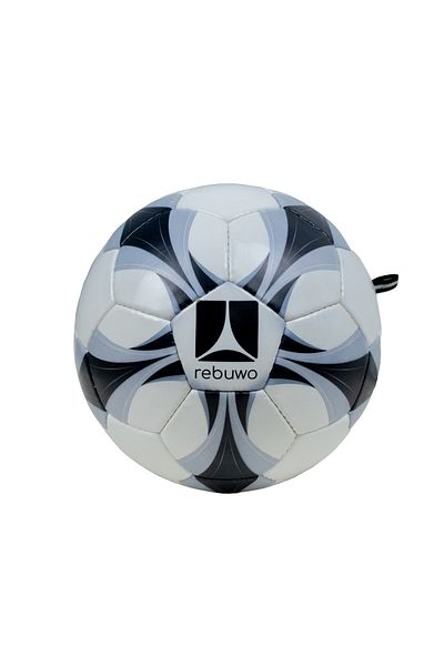 Rebuwo Drawstring Hand Stitched Football Ball Size 5 – Durable and Training Belt Connected Football Ball