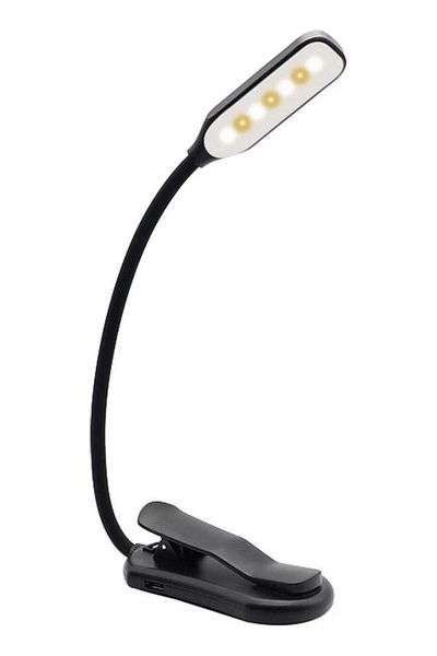 Generic Rechargeable Book Light Black