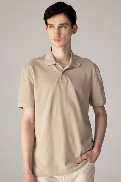 DeFacto Μπλουζάκι με κοντό μανίκι Polo Neck Basic μονόχρωμο ύφασμα πικέ C1293ax24sp
