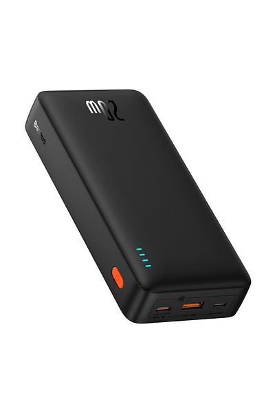Baseus Airpow 20W Fast Charging Power Bank – 20000mAh PD Portable Charger with USB-C Cable  Cluster Design)