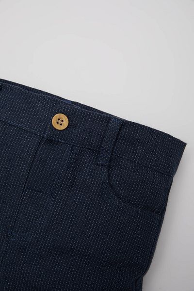 DeFacto Baby Boy csíkos egyenes lábú Gabardine nadrág B9254a524sp