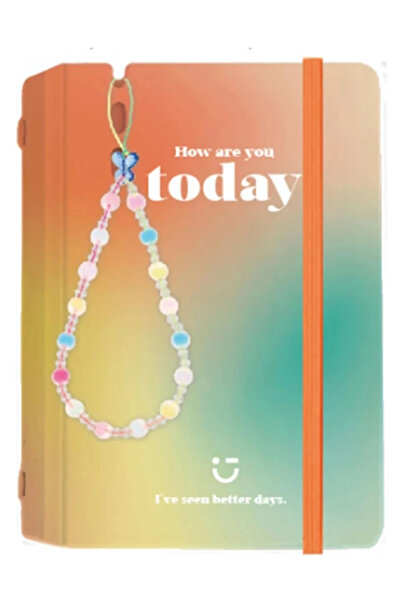 Miniso Renkli Aurora Serisi Dekorlu A6 Defter (80 Yaprak)