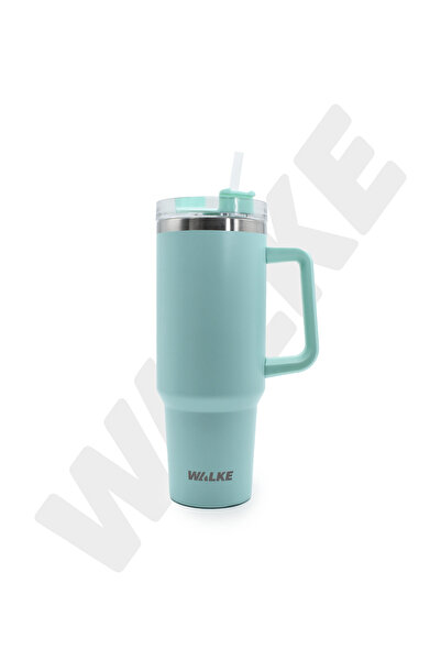 Walke Luxury Glass with Straw Thermos 1.2 Liter
