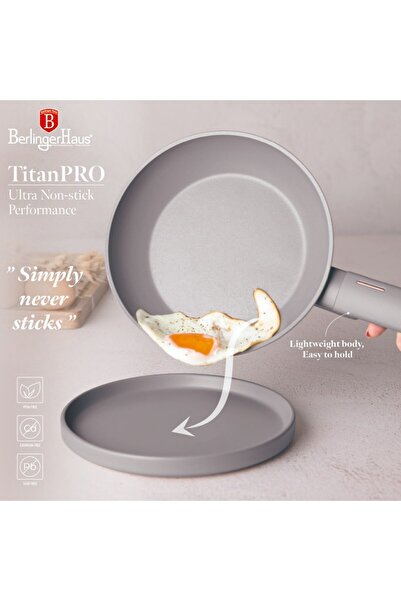 Berlinger Haus Sada nádobí s titanovým povrchem 15 ks Taupe Collection