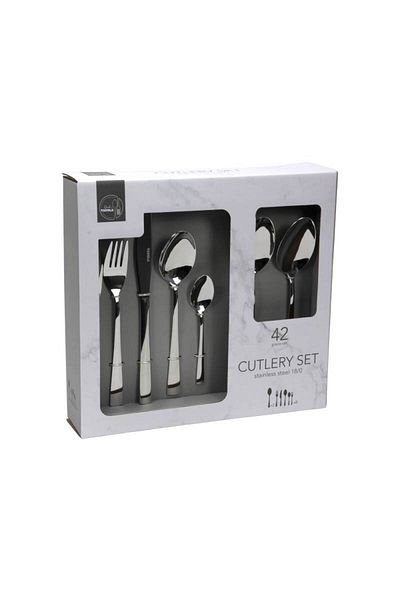 Carl Schmidt Sohn Cutlery set 42 pcs Stainless steel