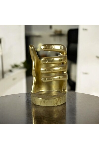 Doremcy Gümüş Dekoratif El Biblo Şişelik Şaraplık