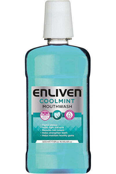 Enliven غسول الفم بنكهة النعناع المنعش، 500 مل