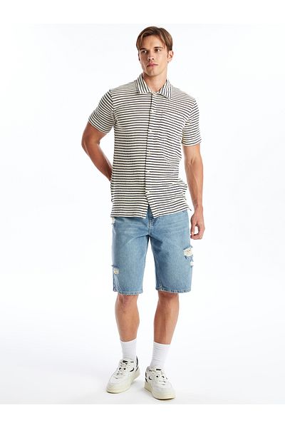 LC Waikiki Мъжки дънкови шорти Relaxed Fit
