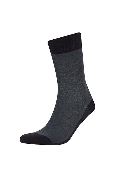 DeFacto Nahtlose Herren-Socken mit Metallnadel, ultraweich, 2-teilig, Bambus, lange Socken C2536axns